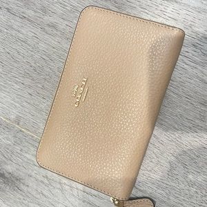 Coach zipper wallet